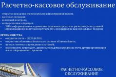 Расчетно кассовое обслуживание(РКО) в Сбербанке России: условия и тарифы